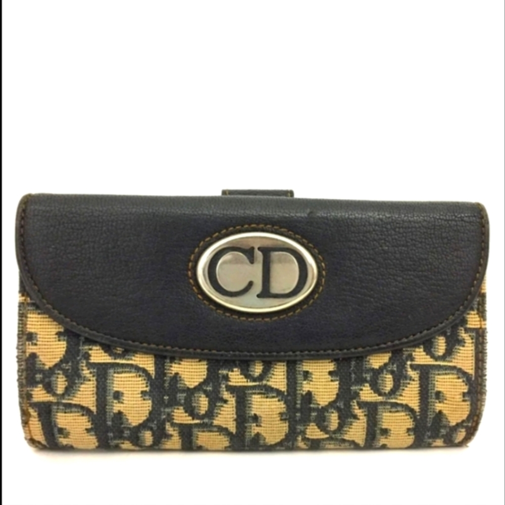 CHRISTIAN DIOR TROTTER LONG BIFOLD WALLET/S0313